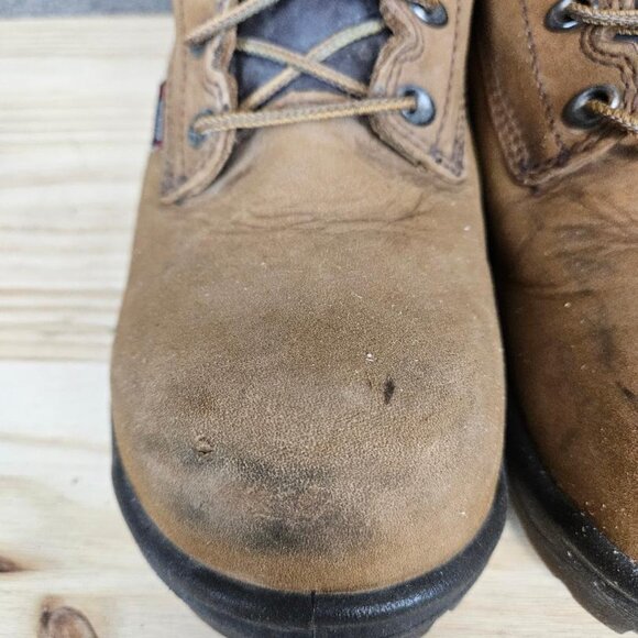 Red Wing Boots Mens 10.5 D Working Brown Leather ASTM F2413-18 Insulated - Picture 6 of 16